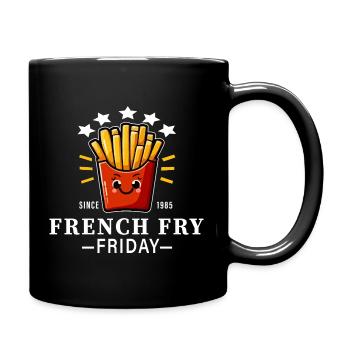 Frites Rigolotes Vendredi - Mug uni - noir - Droite