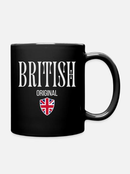 Original UK, I love UK - Full Colour Mug - black