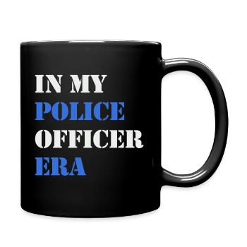 In my police era - Full Colour Mug - black - Right