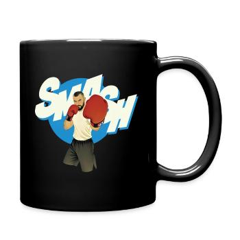SMASH MAN - nice people - Mug uni - noir - Droite