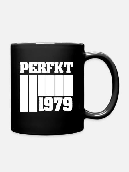 1979 - Tasse einfarbig - Schwarz