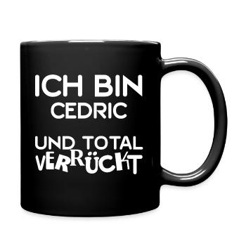 Cedric - Tasse einfarbig - Schwarz - Rechts