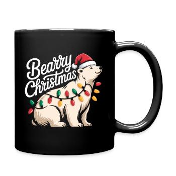 Ours de Noël Bearry Noël Noël - Mug uni - noir - Droite