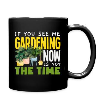 Cadeaux pour les jardins et les amoureux des plantes - Mug uni - noir - Droite