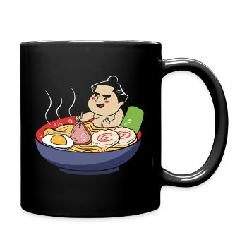 Sumo - Tasse einfarbig - Schwarz - Rechts