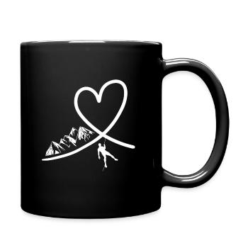 Escalade de bloc - Mug uni - noir - Droite