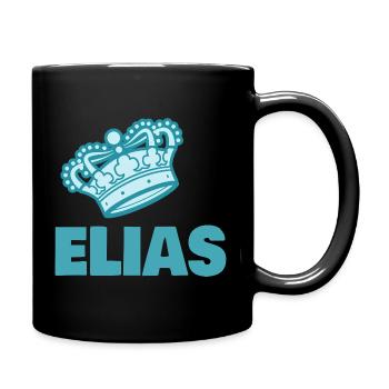 First name Elias - Full Colour Mug - black - Right