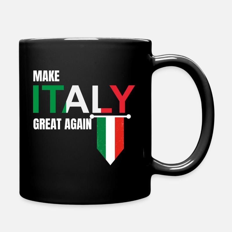 Make Italy Great Again - Full Colour Mug - black