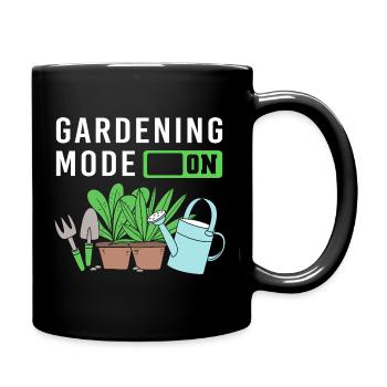 Worms Compost Gift - Full Colour Mug - black - Right