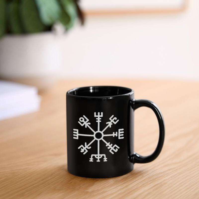 Runic Compass Sigil Full Colour Mug