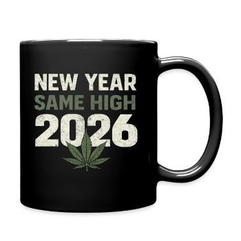 Nouvelle année, même sommet 2026 - Mug uni - noir - Droite