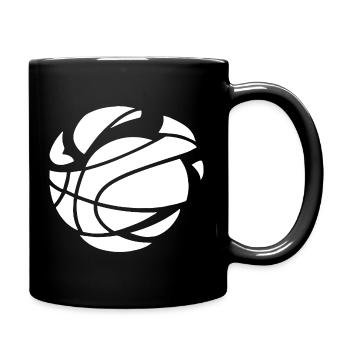 Ball Rhythm Abstract - Tasse einfarbig - Schwarz - Rechts