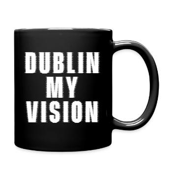 Dublin : Ma vision Saint Patrick - Mug uni - noir - Droite