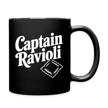 Captain Ravioli - Full Colour Mug - black - Right