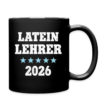 Professeur de latin 2026 Profession Études Formation des professeurs de latin - Mug uni - noir - Droite