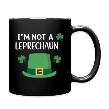 Ich bin kein Kobold - Tasse einfarbig - Schwarz - Rechts