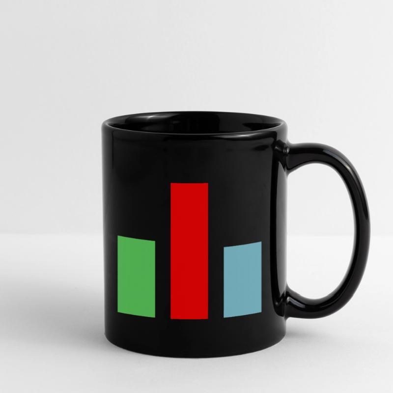 Bar Chart Statistics Full Colour Mug
