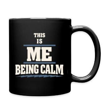 Perimenopause Humor Perimenopause - Tasse einfarbig - Schwarz - Rechts