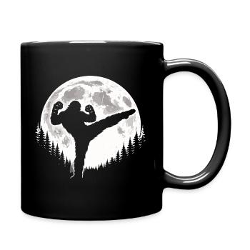 Bigfoot Kickboxing - Mug uni - noir - Droite