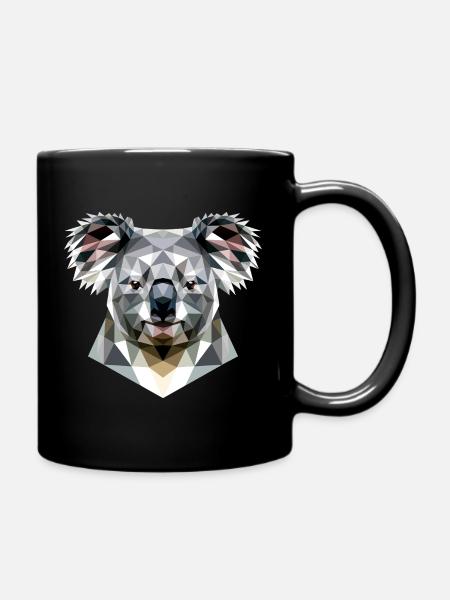 Koala Bear Australia Koala Bear Cute Koala Bears - Full Colour Mug - black