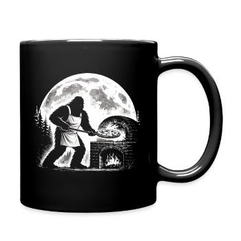 Bigfoot Pizza Maker - Full Colour Mug - black - Right