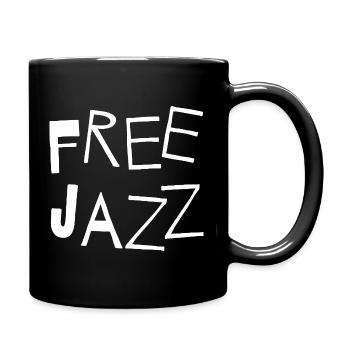 Free Jazz Bold Typography Tee - Mug uni - noir - Droite