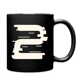 2 - Full Colour Mug - black - Right