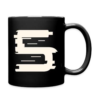 5 - Mug uni - noir - Droite