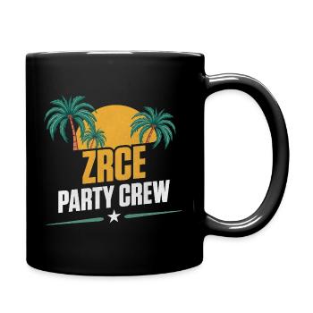 Zrce Party Party Crew - Tasse einfarbig - Schwarz - Rechts