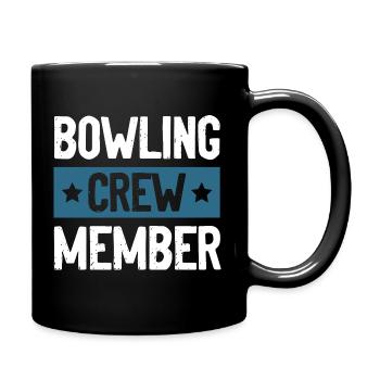 Bowling Crew - Full Colour Mug - black - Right