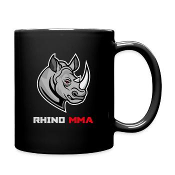 Rhino MMA Kämpfer Savage Gym Beast - Tasse einfarbig - Schwarz - Rechts