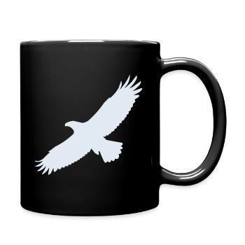 Eagle - Full Colour Mug - black - Right