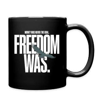 Objectif financier Esprit de liberté Entrepreneur Liberté - Mug uni - noir - Droite