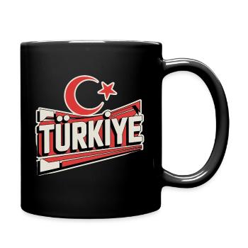 Turkey - Tasse einfarbig - Schwarz - Rechts