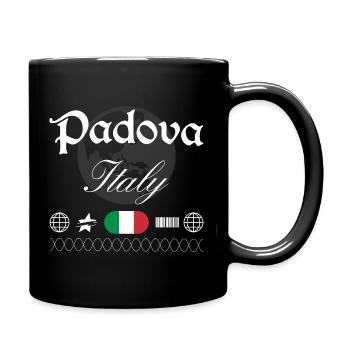 Padua Italien Streetwear Reise Souvenir - Tasse einfarbig - Schwarz - Rechts
