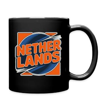 Pays-Bas - Mug uni - noir - Droite
