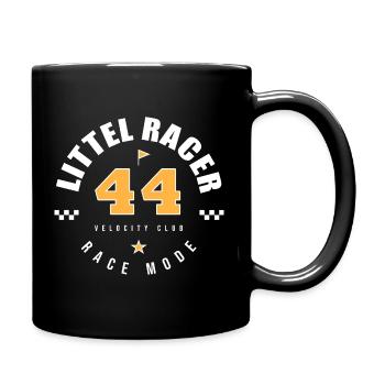 Little Racer 44 Racing Club – Rennmodus Motorsport - Tasse einfarbig - Schwarz - Rechts