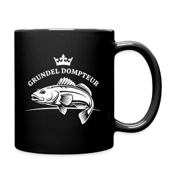 Grundel Dompteur - Tasse einfarbig - Schwarz - Rechts