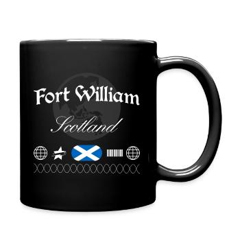 Fort William Scotland Streetwear Travel Souvenir - Full Colour Mug - black - Right