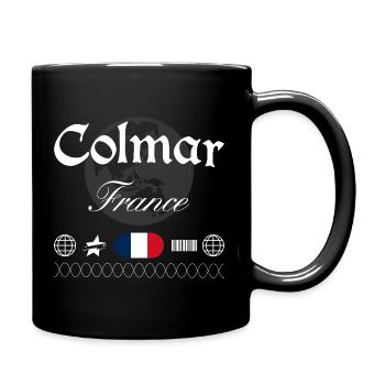 Colmar Frankreich Streetwear Reise Souvenir - Tasse einfarbig - Schwarz - Rechts