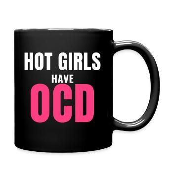 Les filles sexy ont un TOC, tendance Expression féminine - Mug uni - noir - Droite