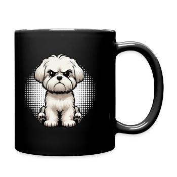 Malteser Propriétaire Maltese Lovers - Mug uni - noir - Droite
