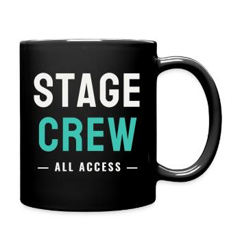 Équipe de scène Toute l’Accès Concert de l’équipe de scène - Mug uni - noir - Droite