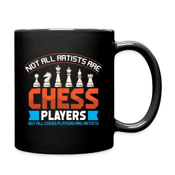 Chess Chess Player Chessboard - Full Colour Mug - black - Right