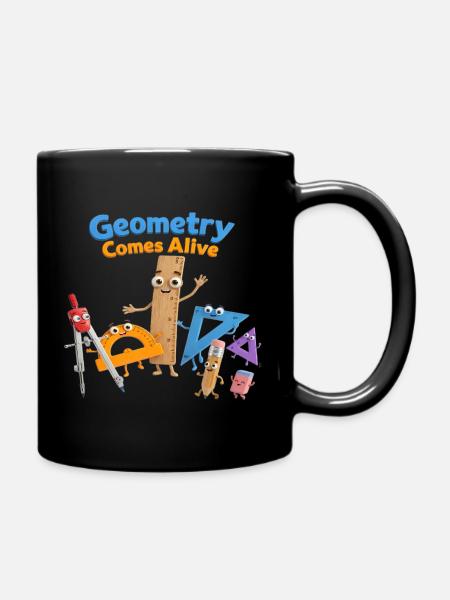 Géométrie prise en vie - Mug uni - noir