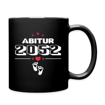 Abitur Schule Direktor Baby Säugling - Tasse einfarbig - Schwarz - Rechts