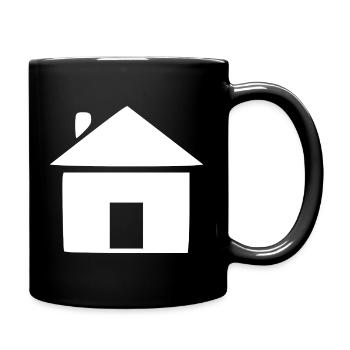 House Minimal Builder Gift - Full Colour Mug - black - Right