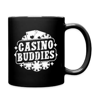 Casino Gambler Casino Buddies Gambling - Tasse einfarbig - Schwarz - Rechts