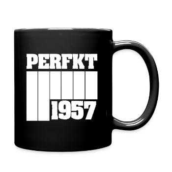 1957 - Tasse einfarbig - Schwarz - Rechts
