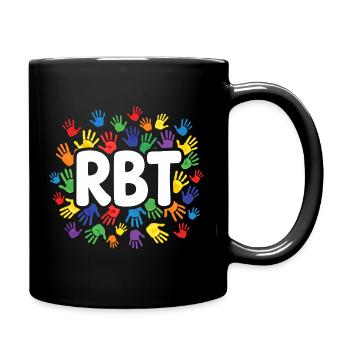 Registered Behavioral Engineer (RBT) - Full Colour Mug - black - Right